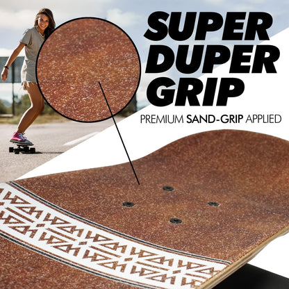 Complete Skateboard - 27.5" x 7.5" - Tribal