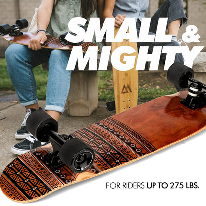 Complete Skateboard - 27.5" x 7.5" - Tribal